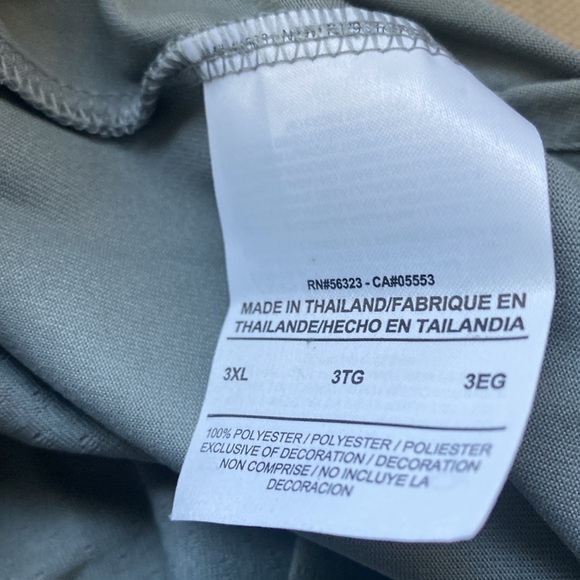 NIKE DRI-Fit BIG & Tall 3X Detroit Pistons Basketball NBA Short Sleeve Tee Grey… - Picture 6 of 10